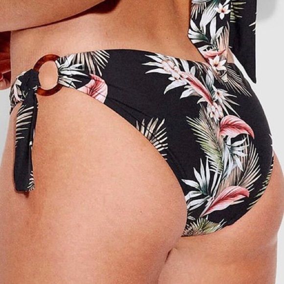 NWT Seafolly Ocean Alley Loop-Side Hipster Bikini Bottom - Picture 4 of 8